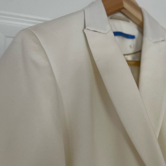 J. McLaughlin Marlowe Women's Blazer, white, size 0 - Picture 12 of 14
